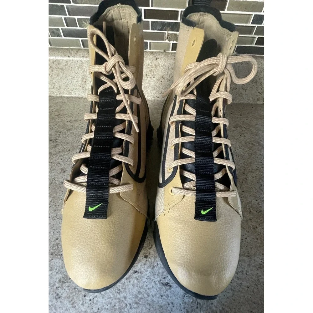 RARE🔥 Size 13 - Nike React Ianga ACG TheIoth Club Gold Electric AV5555-700